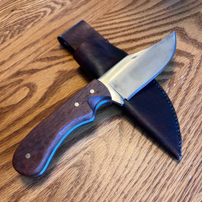 MINI BOWIE in leopard wood